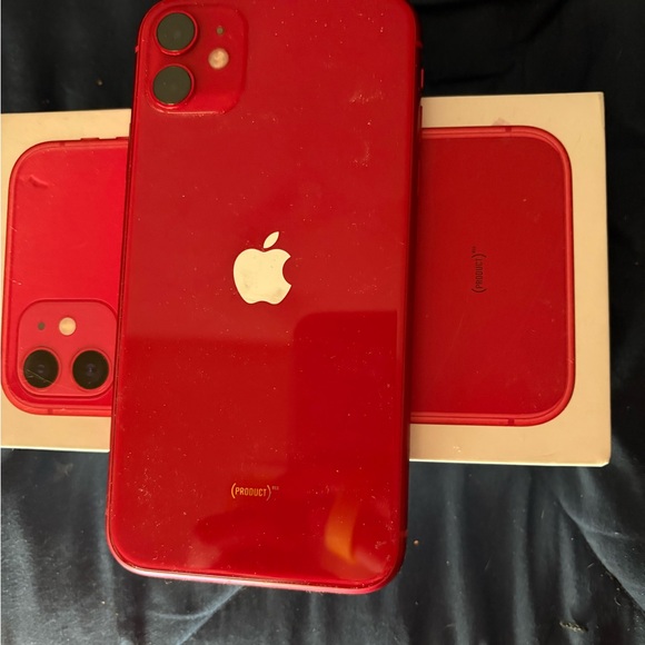 Apple iPhone 11 Red Dual-Camera Cell Phone